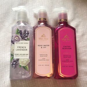 Bath and Body Works Gentle Gel Hand Soap Bundle